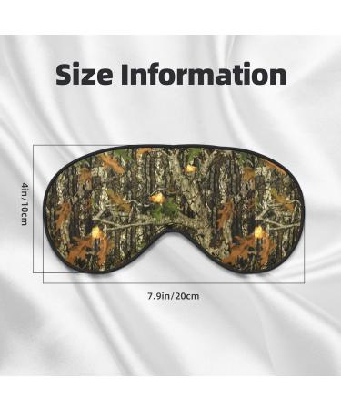 Buy Double-Sided Camouflage Eye Mask - Unisex Brown Sleep Shade for Hunting & Relaxation - International Shipping Available - Buy Online on GoSupps.com