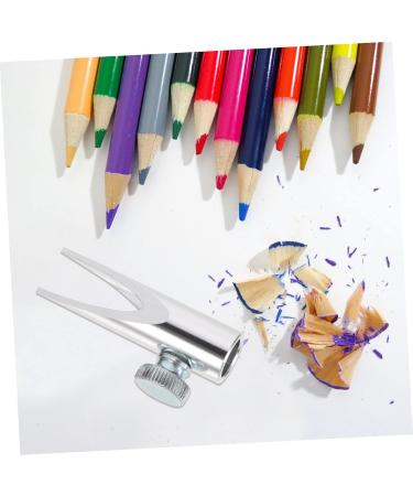 Beavorty Eyebrow Sharpening Tool Makeup Sharpener Pencil Sharpener for Women Manual Pencil Sharpeners Eye Brow Pencil Sharpener Compact Pencil Sharpener Eyeliner Sharpener Aluminum Alloy Silver 4.5x2cm - Buy Online on GoSupps.com