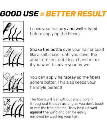 Maxter Hair Fibres for Men & Women - Natural Hair Powder for Building Thickening and Hair Loss Coverage in 30 Seconds (Light Brown 28g) - Buy Online on GoSupps.com