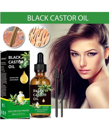 Buy Jamaican Black Castor Oil 60ml - 100% Pure Organic Hair & Body Massage Oil for Skin Moisture & Scalp Nourishment | 3PCS - Buy Online on GoSupps.com