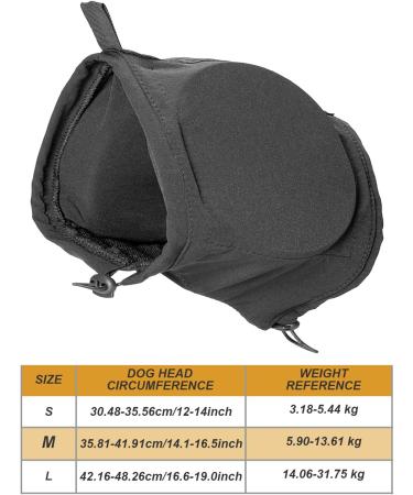 UNICOCO Dog Ear Muffs - Noise Protection & Soothing Snood for Dogs | Warmth & Comfort for Sensitive Ears  - Buy Online on GoSupps.com