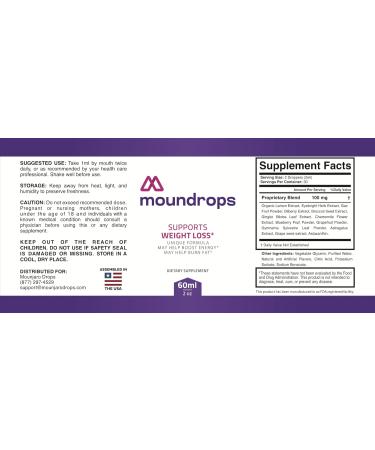 MounDrops Official to Maintain Energy Levels and Fitness All Natural Formula for Healthy Body & Overall Well-Being Moun Drops Liquid Dropper Gotas Review (90 Servings) Pack of 1 (5) - Buy Online on GoSupps.com
