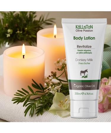 Kalliston Organic Donkey Milk Lotion and Avocado Cream and body lotion with Shea Butter 6.76 oz Combo Pack of 2 Combo Pack 1 - Buy Online on GoSupps.com