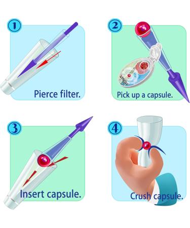 icMentol 100 Capsules - Enhanced Aroma Menthol Balls for DIY | Ice Strawberry Flavor - Buy Online on GoSupps.com