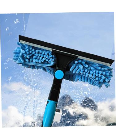 1Set Window Cleaning Kit Window Squeegee Cleaner Tool with 10-Section Extension Pole Window Squeegee 2-in-1 Rotatable Window Squeegee Telescopic Pole for Home Car Glass - Buy Online on GoSupps.com