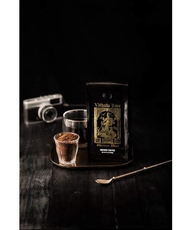 Valhalla Java Dark Roast Grounds 12 Oz | Strongest Bold Organic Ground Coffee Blend for Morning Boost - 12 Ounce (Pack of 1) - Buy Online on GoSupps.com