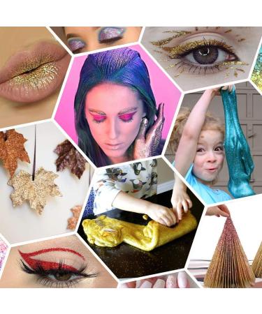 Extra Fine Glitter Set - 24 Vibrant Colors for Body Nail Makeup & Crafts | Ideal for Cosplay Slime Tumblers & DIY Projects - Buy Online on GoSupps.com