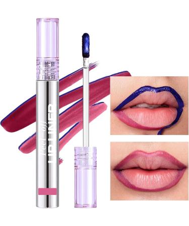 Intense Hold Lip Tint Removable Matte Blue Lip Gloss - Makeup Beauty Supplies Lipstick for Everyday Use Work Travel | Girls Women Wife Going Out - Buy Online on GoSupps.com