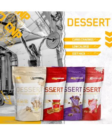 CNP Professional High Protein Dessert Mix 25g of Dual Release Protein with Micellar Casein 350g and 10 Servings 4 Great Flavours (Chocolate) - Buy Online on GoSupps.com