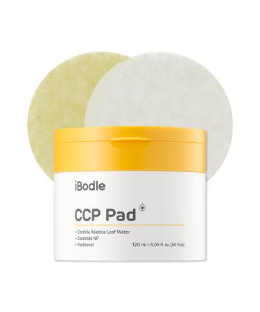 iBodle CCP Pads Korean Hydrating for Damaged skin Barrier Cooling & Soothing Centella Facial pads Vegan Skincare for Sensitive Skin 60 pads