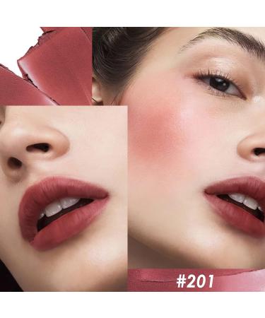 FOCALLURE Velvet Matte Liquid Lipstick - Terra Cotta 201 | Satin-Finish High Pigmented Lip Color | Lightweight & Quick-Drying Formula for Cheeks and Lips - Buy Online on GoSupps.com