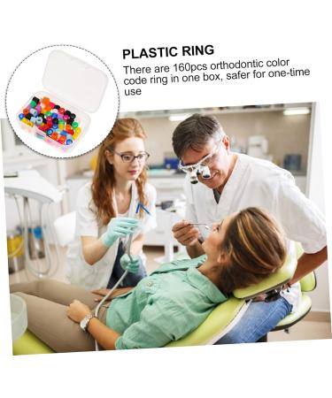 Healeved 640 Stk Silicone Tooth Coloring Code Rings | Dental Instruments Color Coding | High Pressure Durable Plastic - Set of 4 (0.3x0.3cm) - Buy Online on GoSupps.com