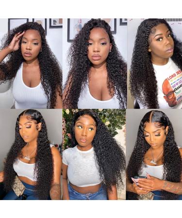 30 Curly Human Hair Lace Front Wig | 13x6 HD Lace Frontal | Brazilian Virgin Hair | Natural Hairline | for Black Women - Buy Online on GoSupps.com