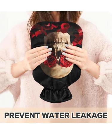 Shop Naanle Fantasy Skull Roses 2L Hot Water Bottle | Heat & Cold Therapy for Pain Relief - Buy Online on GoSupps.com