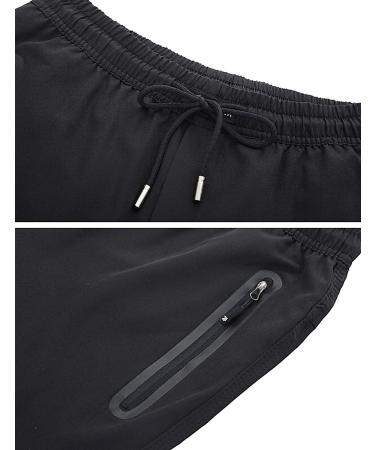 Rdruko Men's Lightweight Breathable Quick Dry Outdoor Sports Pants - Black, X-Large - Buy Online on GoSupps.com