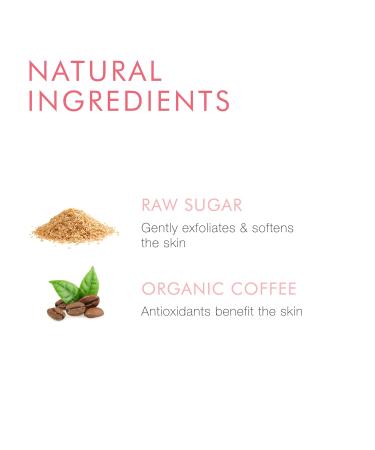 Beauty For Real Exfoliating Coffee Body Scrub - Softens Skin with Raw Sugar & Organic Coffee - 6 oz Made in USA - Buy Online on GoSupps.com