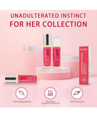 Roll-On Pheromone Perfume for Women rollerball perfume travel perfume clean perfume Long-Lasting Pheromone-Infused Essential Oil - 0.34 fl.oz (10mL) Amber Fruity - Buy Online on GoSupps.com