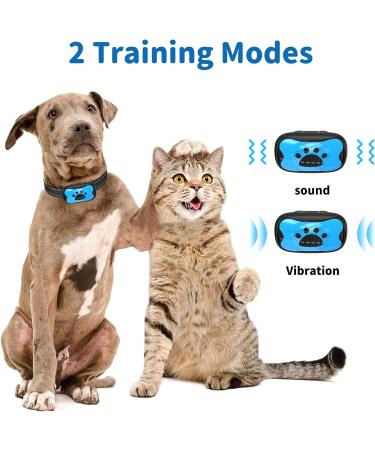 HVS Anti Barking Dog Collar - Beep Sound & Vibration Training Device for All Breeds - Buy Online on GoSupps.com