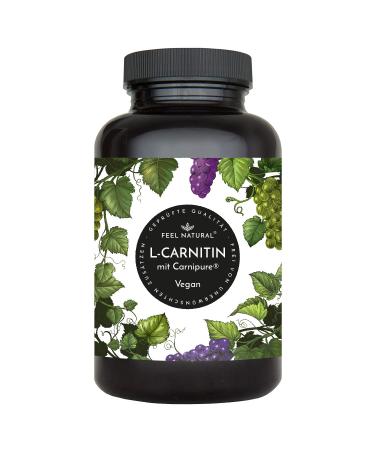 L-Carnitine 120 capsules top raw material Carnipure high dosage no additives produced in Germany vegan - Buy Online on GoSupps.com