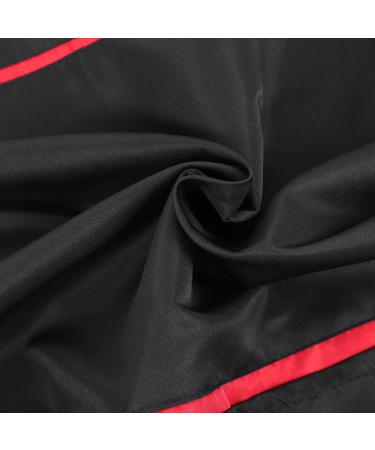 FILFEEL Salon Stylist Apron - Fashionable Black Hairdressing Cape for Adults | Ideal for Hair Cutting & Barber Use | International Shipping Available - Buy Online on GoSupps.com