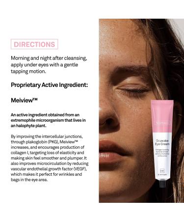 Facetheory Ocuwake Eye Cream - Brightening Vitamin C Formula for Dark Circles, Eye Bags & Skin Firming - Buy Online on GoSupps.com