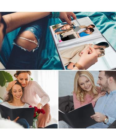 8x10 Photo Album Book | Holds 68 Photos | Art Portfolio Binder for Pictures | Black Sketch Album - Buy Online on GoSupps.com