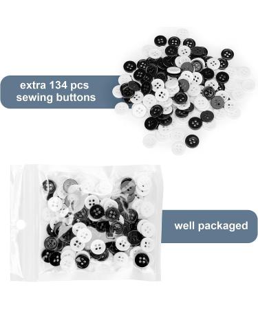 208 Pcs Premium Sewing Kit for Travelers and Beginners - DIY Supplies with Buttons, Scissors, Threads, Needles, and More - Buy Online on GoSupps.com