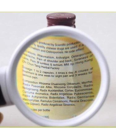 Lightweight Magnifying Glass Handheld Led Lighting Two-Piece High Magnification Magnifying Glass Set Which Can Be Moved and Used for Watch Repair/2Cps Lofty Ambition - Buy Online on GoSupps.com