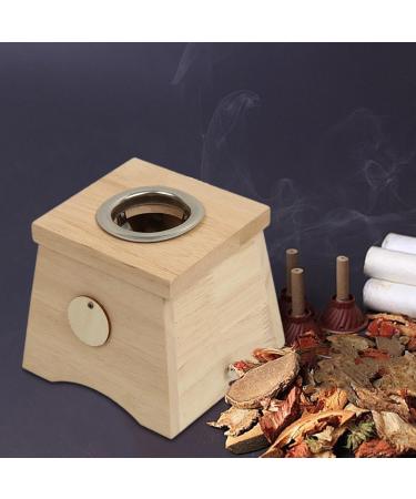 Folpus Moxibustion Complementary Box - Rust-Free Meditation Roller Holder for Office & Hotel | Relaxation Tool 11x11x10cm - Buy Online on GoSupps.com