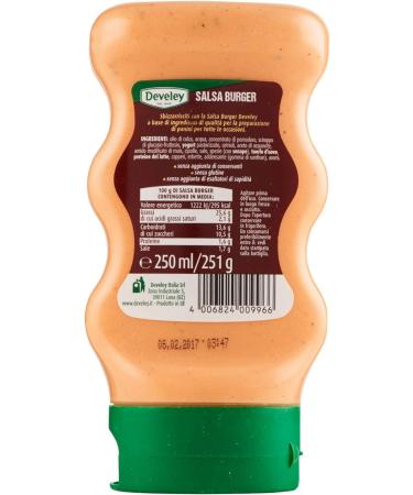  Develey Develey Sauce Burger Squeeze 250 ml - Buy Online on GoSupps.com