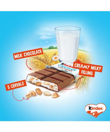 Kinder Country Bulk Pack - 6 x 211.5g Chocolate (54 Pieces) | International Shipping Available - Buy Online on GoSupps.com