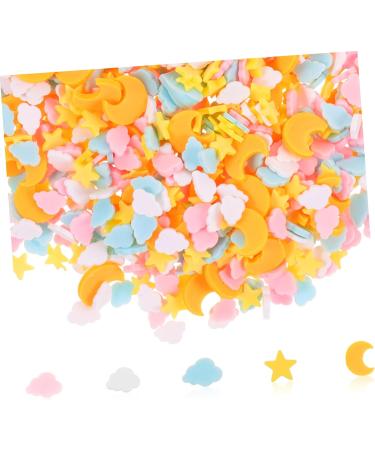 minkissy 2pcs 1 Nail Art Polymer Clay Materiales Para U as Craft Making Patch Polymer Clay Slices Fake Candy Sprinkles Diy Nail Polymer Slices Clay Sprinkles Star Crafts Moon - Buy Online on GoSupps.com