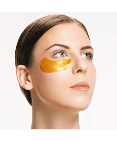 Revitale 24k Gold Under Eye Patches - Hydrating Collagen Gel Mask for Puffy Eyes & Dark Circles - 30 Pack - Buy Online on GoSupps.com