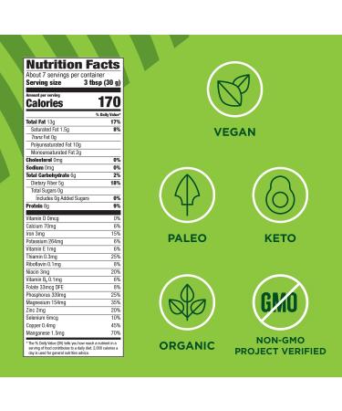 Manitoba Harvest Organic Hemp + Chia & Flax Superseed Blend 7 oz - 8g Protein, 5g Fiber - Vegan, Keto, Paleo - Omega 3 & 6 for Smoothies & Baking - Buy Online on GoSupps.com