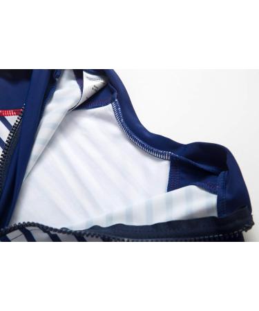 BONVERANO Baby Boys Swimsuit | Toddler Bathing Suit with UPF 50+ Sun Protection | Short-Sleeve Zipper One Piece Swimwear | 18-24 Months - Buy Online on GoSupps.com