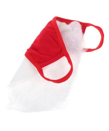 Mobestech 1stk thermal mask Christmas neck cuff for children Funny Christmas hat Schafhalm tze clothing funny hat funny party hat cosplay headgear polyester