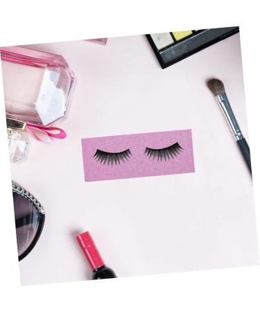  FRCOLOR Box of 50 Pieces Eyelash Box Bottom Card Supply Paper for Eyelash Case Eyelash Glitter Cards Glitter Cards Glitter Paper Cosmetic False Eyelashes - Buy Online on GoSupps.com