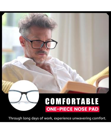 Natural Crystal Stone Reading Glasses with Blue Light Blocking & UV Protection | IF5189 Blue 1.5x - Buy Online on GoSupps.com