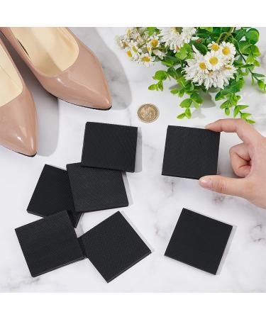 WADORN 4 Pairs Replacement Rubber Heels - Non-Slip 6mm Sole Pads for Women's Boots & Men's Leather Shoes - Durable Shoe Repair Accessories - Buy Online on GoSupps.com