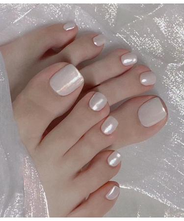  BISHENGYF BISHENGYF Chrome Nail Powder Pearly White 1g Super Shiny Aurora Red Fluorescent Chrome Color Mermaid Nail Powder - Buy Online on GoSupps.com