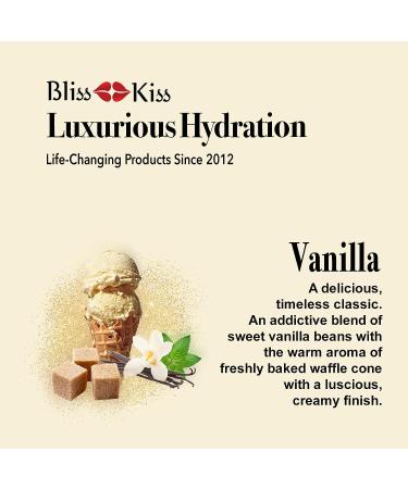 Bliss Kiss Vanilla Nail Oil Cuticle Pens x4 - Nail Strengthener with Vitamin E & Jojoba for Brittle Nails - Buy Online on GoSupps.com