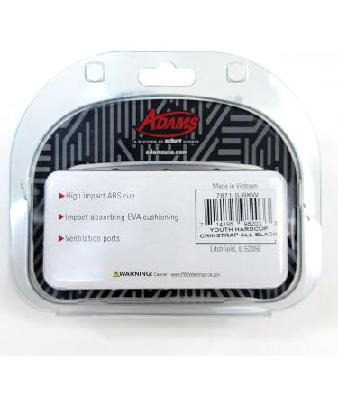 Buy Adams Youth Black Football Chin Strap - Premium Comfort & Protection | International Shipping Available - Buy Online on GoSupps.com