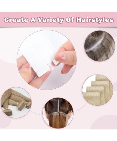 Vlasy Hair Extension Tapes Tabs - 60PCS Double Sided Wig Tape for Human Hair Extensions - Buy Online on GoSupps.com