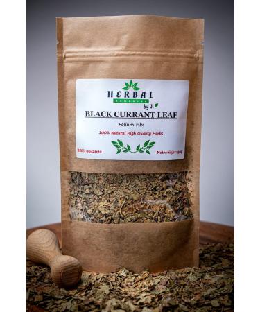 Blackcurrant Leaf Tea Infusion 50g - Ribes Nigrum Black Currant - Herbal Remedies by J. - Czarna porzeczka lisc