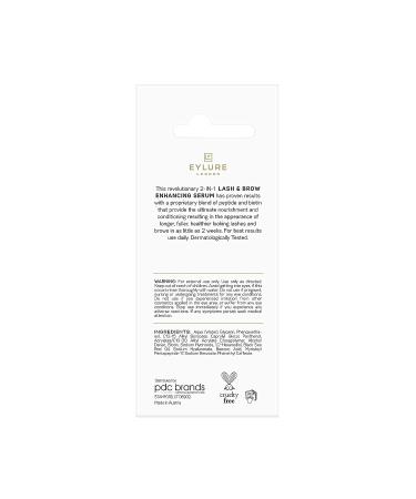 Eylure 2in1 Lash & Brow Enhancing Serum 3.5ml - Visible Results in Just 2 Weeks - Buy Online on GoSupps.com