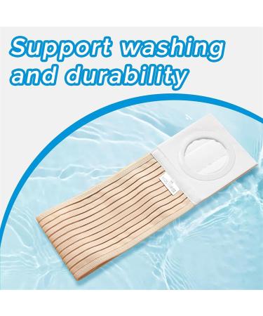 HEAXIY Ostomy Supplies - Elastic Hernia Support Belt for Men & Women | Prevent Stoma Hernia & Strengthen Colostomy | Large Size - Buy Online on GoSupps.com