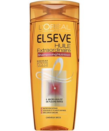 L'Or al Paris Els ve Huile Extraordinaire Nourishing Shampoo for Dry Hair 250 ml - Pack of 4 - Buy Online on GoSupps.com