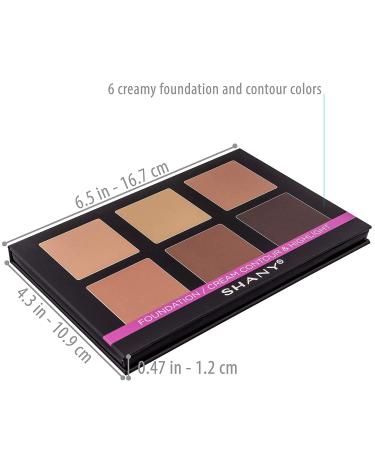SHANY Layer 2 Contour & Highlight Palette Refill - for 4-Layer Makeup Kit - Buy Online on GoSupps.com