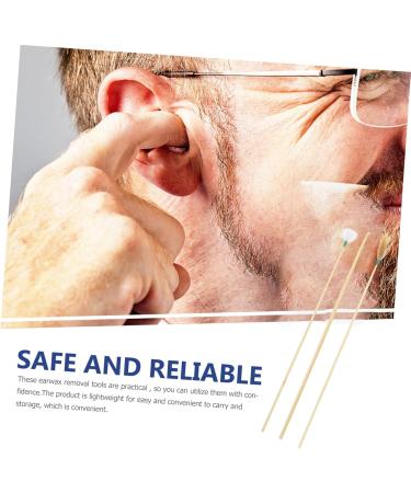 CONGARTENO 5 Sets Ear Wax Removal Sticks Ear Cleaner Tools for Adults Portable Lightweight Earwax Cleaning Kit with Comfortable Massage Heads Skin-Friendly Safe and Thorough Earwax Removal - Buy Online on GoSupps.com