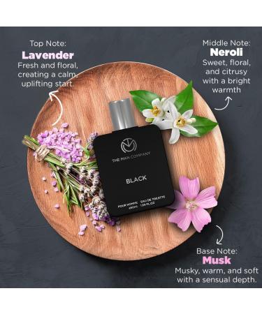 The Man Company Black EDT Perfume For Men - 50ml | Premium Long Lasting Fragrance Spray | Gift for Him - Buy Online on GoSupps.com